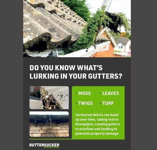 A5 Gutter Cleaning Leaflets