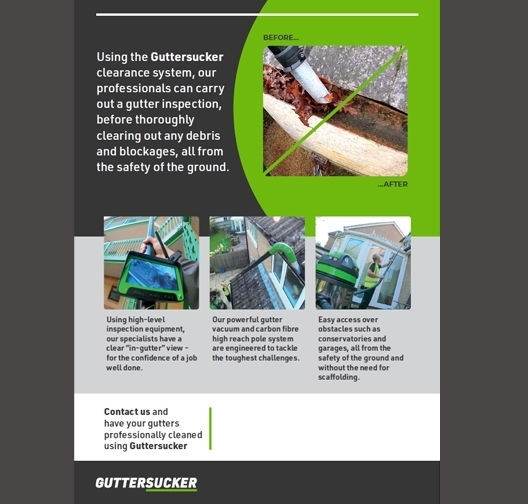 A5 Gutter Cleaning Leaflets - Image 2